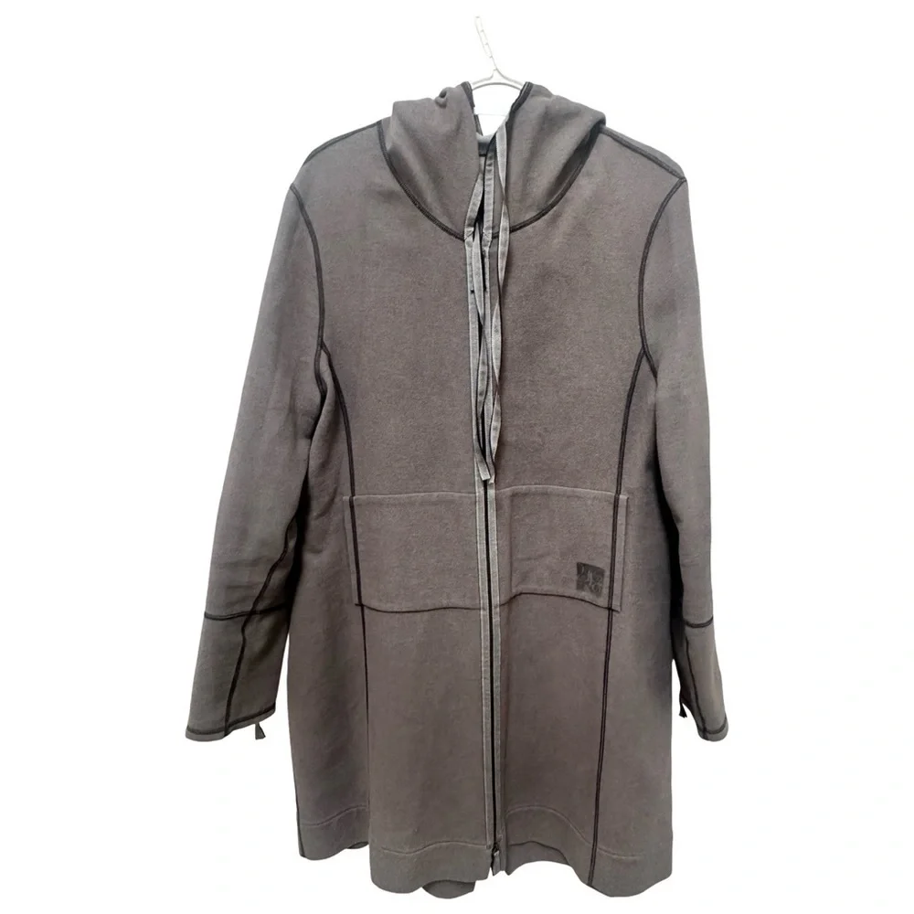 Annette Görtz German Designer Cotton-Viscose Sweater Coat Large - Picture 1 of 16